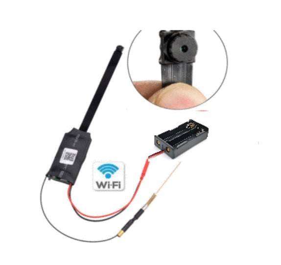 Mini spy camera (wireless with remote viewing)