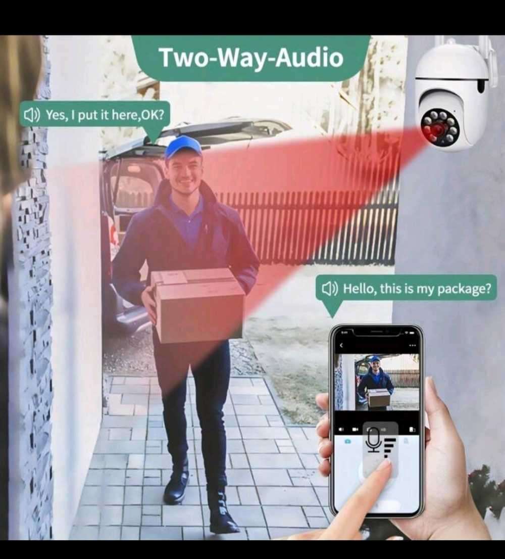 1080p High Definition Rotatable Camera with audio