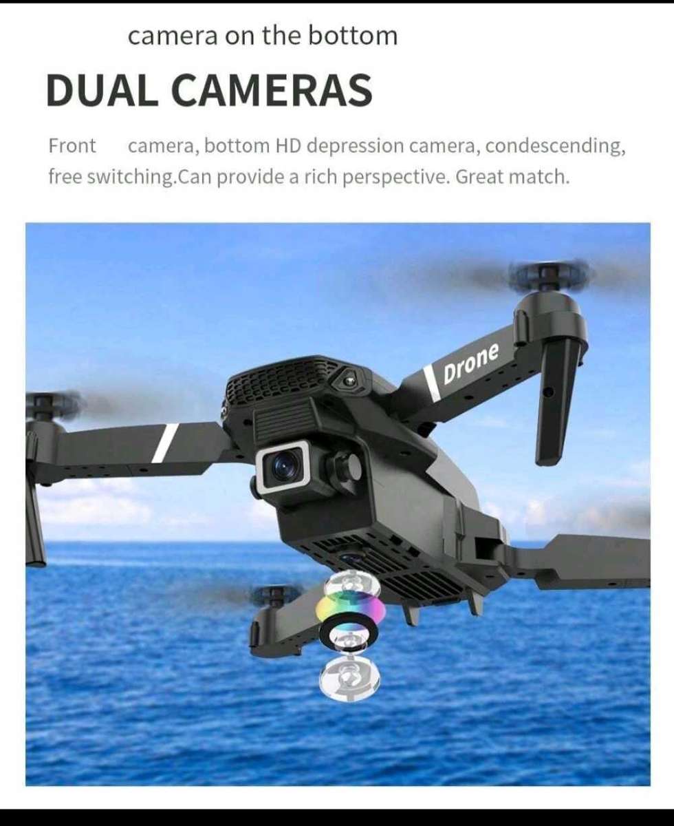 Smart Drone with Dual Camera