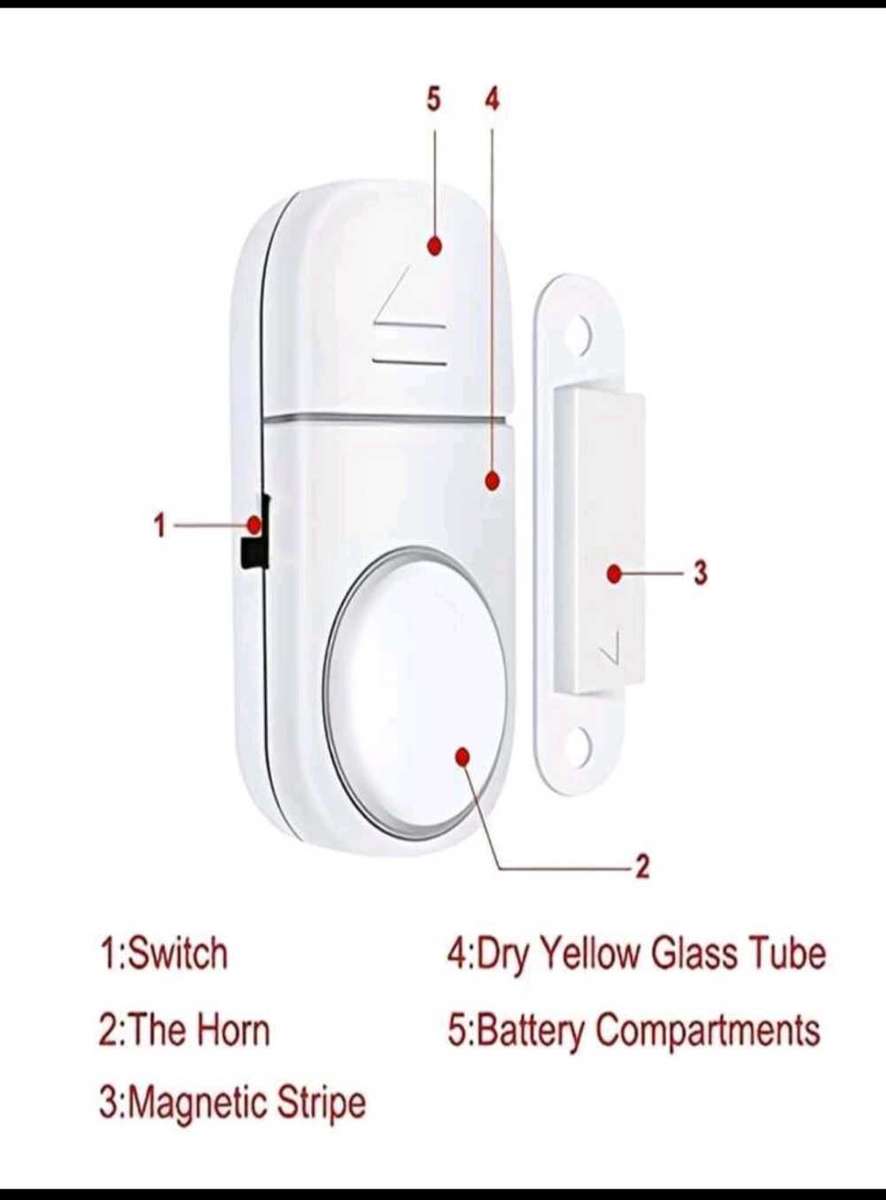 Wireless Door and window alarm
