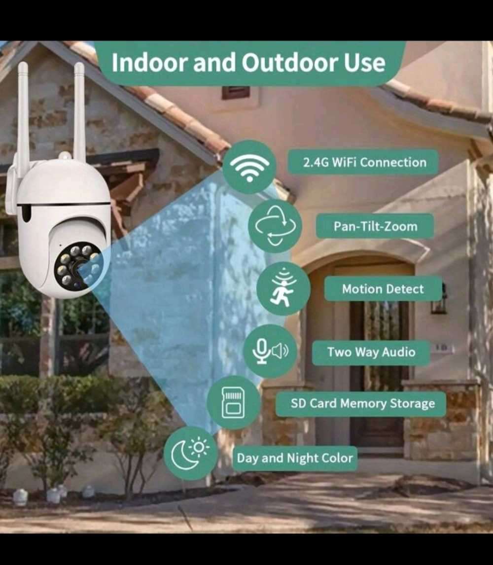 1080p High Definition Rotatable Camera with audio