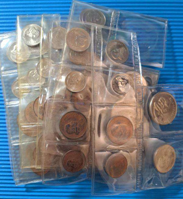 *** 1967 - SA PARTIAL AFRIKAANS UNCIRCULATED SET ( NO R1 ) ***