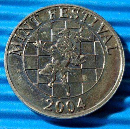2004 SA Coin World Token - Mint Festival
