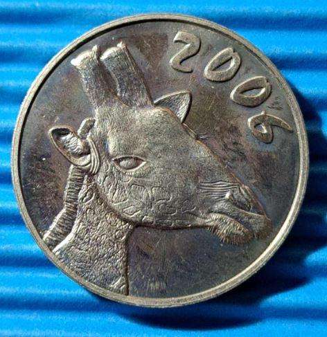 2006 SA Coin World Token - Giraffe