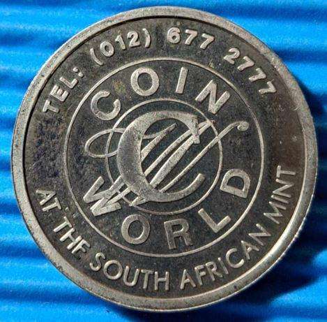 2008 SA Coin World Token - Elephant