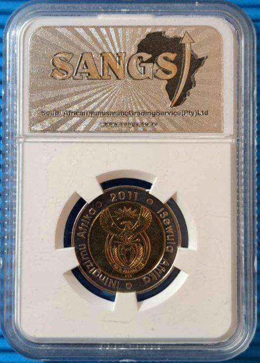 *** 2011 - SA R5 - RESERVER BANK - SANGS GRADED MS66 ***