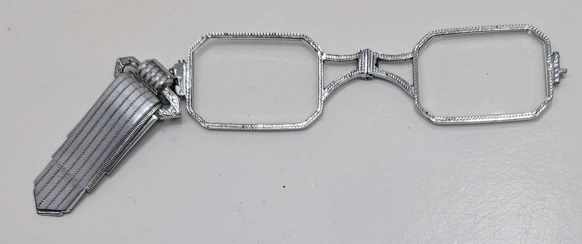 Art Deco Folding Lorgnette