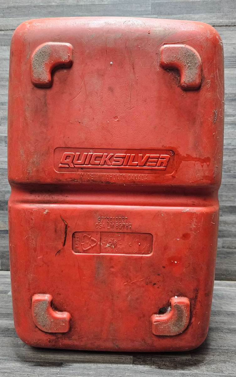 Quicksilver 25L Litre Mercury/Mariner Outboard Quick Release Petrol Fuel Tank