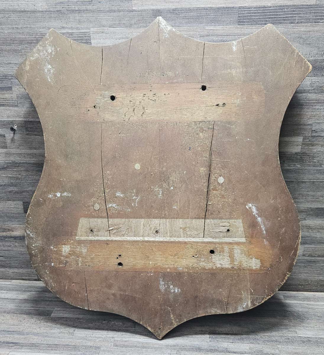 Large and VERY HEAVY vintage Natal Railway Safety Award Plaque