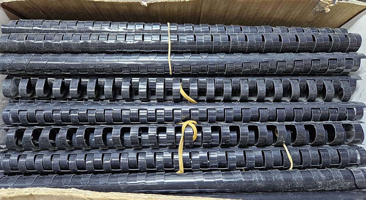 Large lot mixed size book binders ±250-300