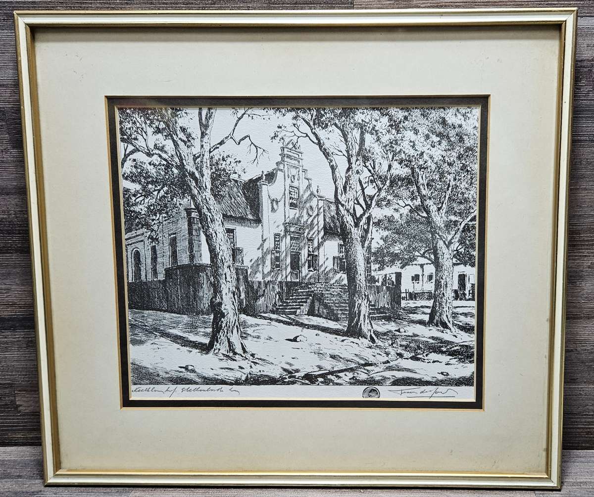 Signed Tinus de Jongh