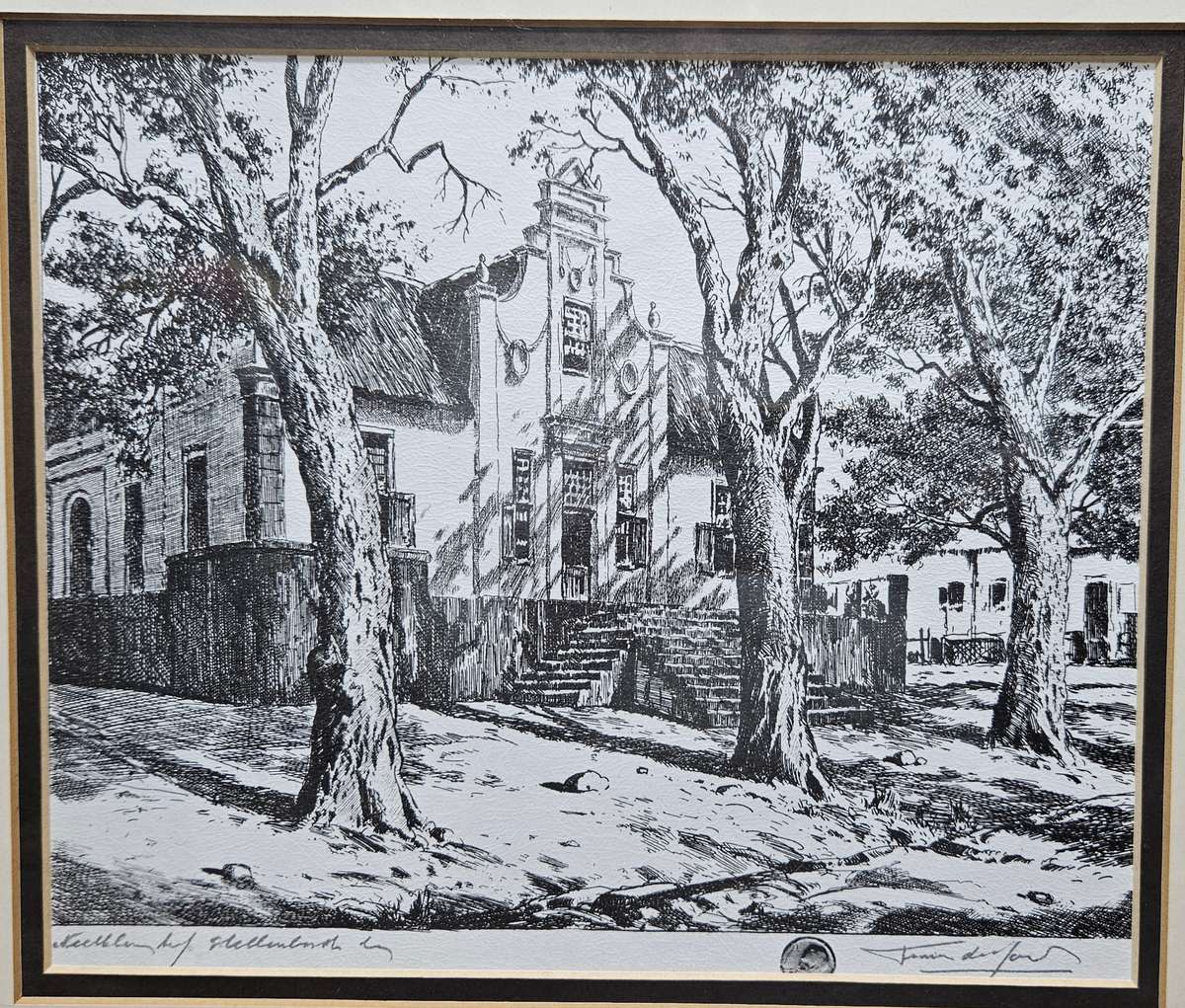 Signed Tinus de Jongh