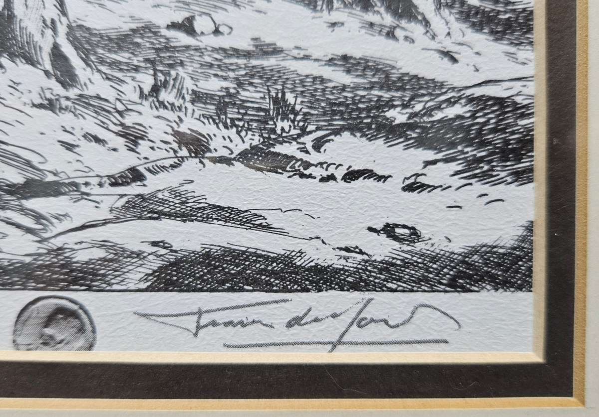 Signed Tinus de Jongh