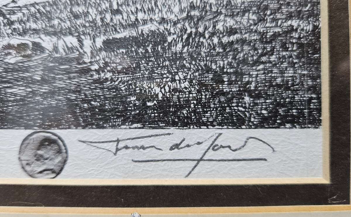 Signed Tinus de Jongh