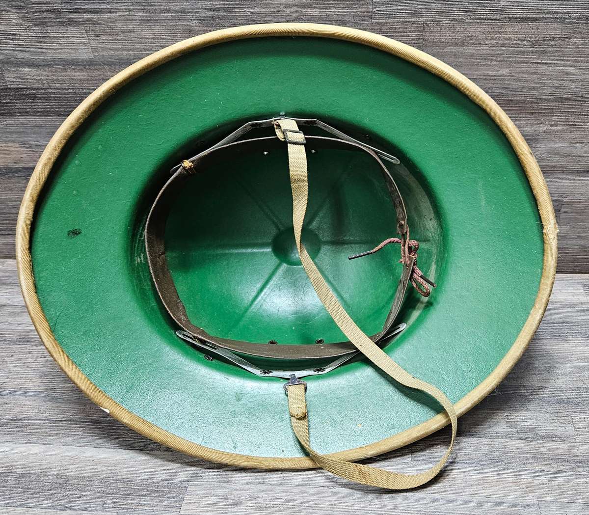 Vintage military with helmet