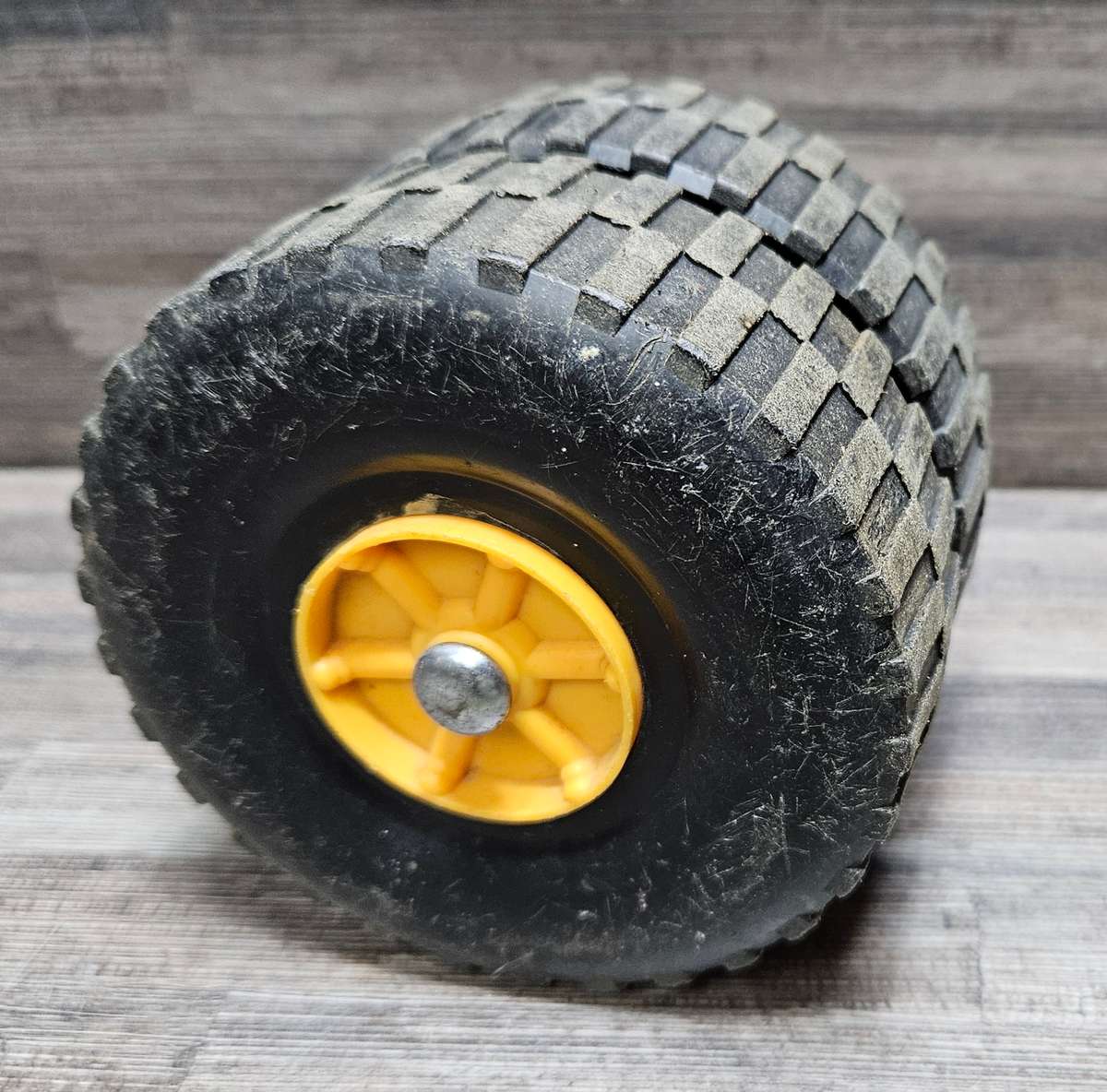 Vintage toy car parts as pictured