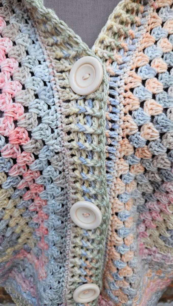 New handmade crochet super warm hoodie