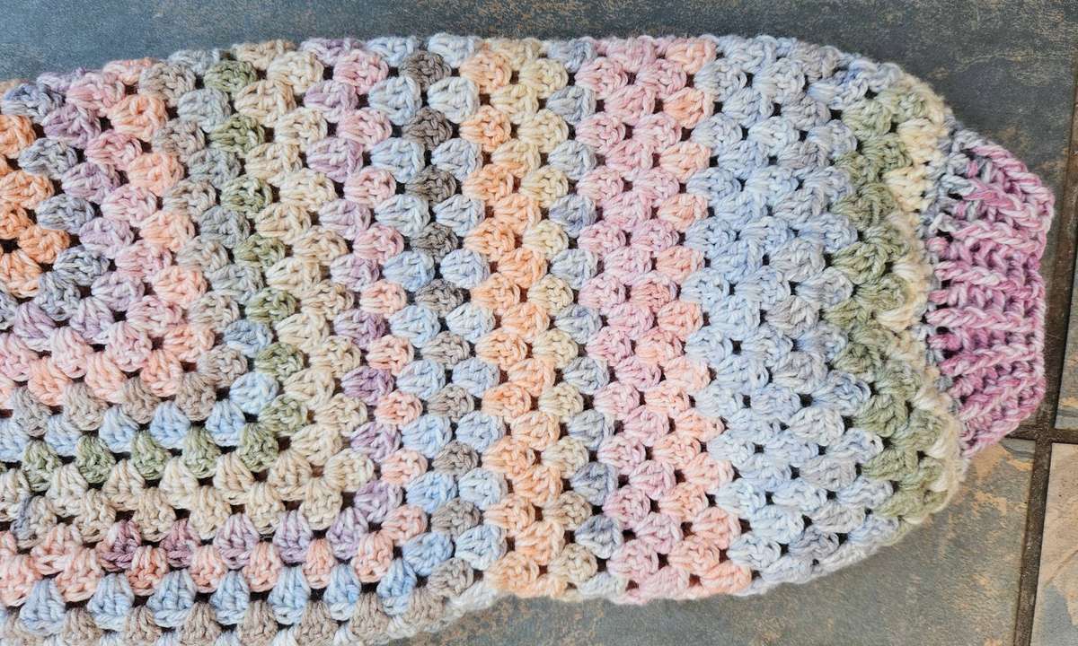 New handmade crochet super warm hoodie