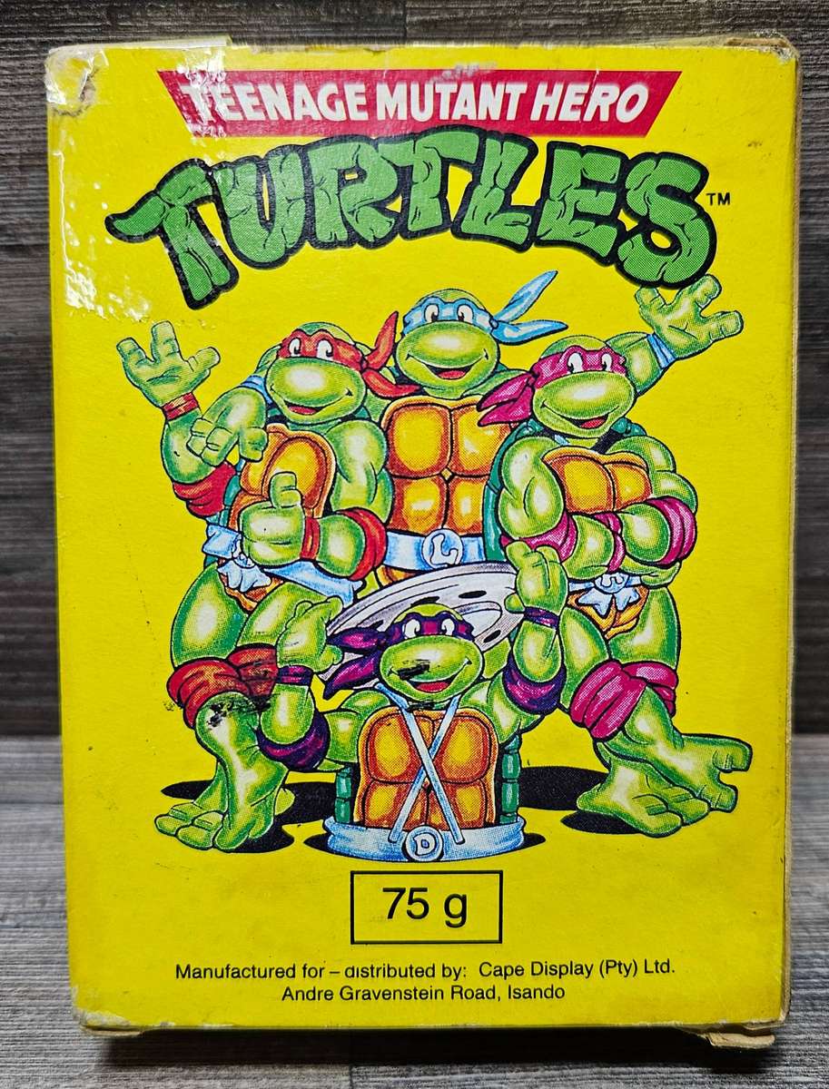 Vintage unused boxed Teenage Mutant Hero Turtles soap