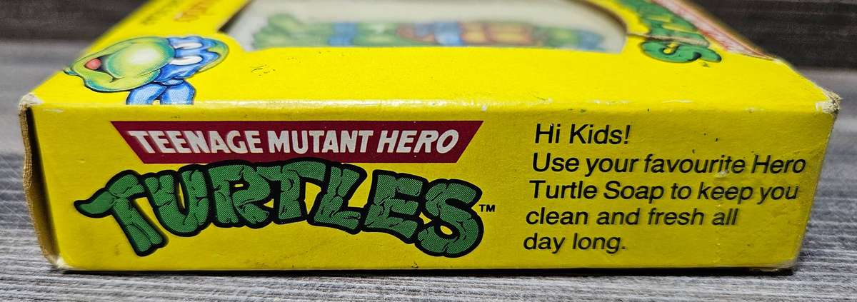 Vintage unused boxed Teenage Mutant Hero Turtles soap