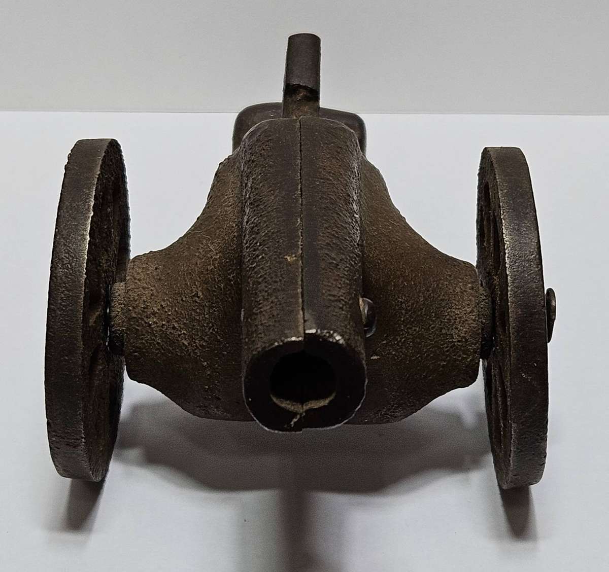 Vintage Metal Toy Cannon for Shooting Caps