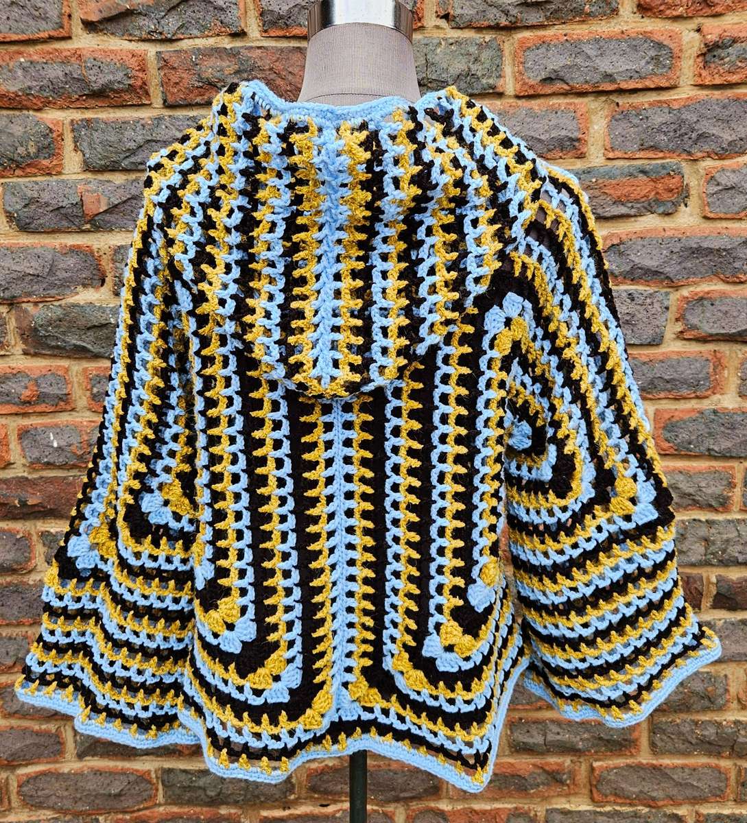 New handmade crochet lightweight bohemian mesh hoodie