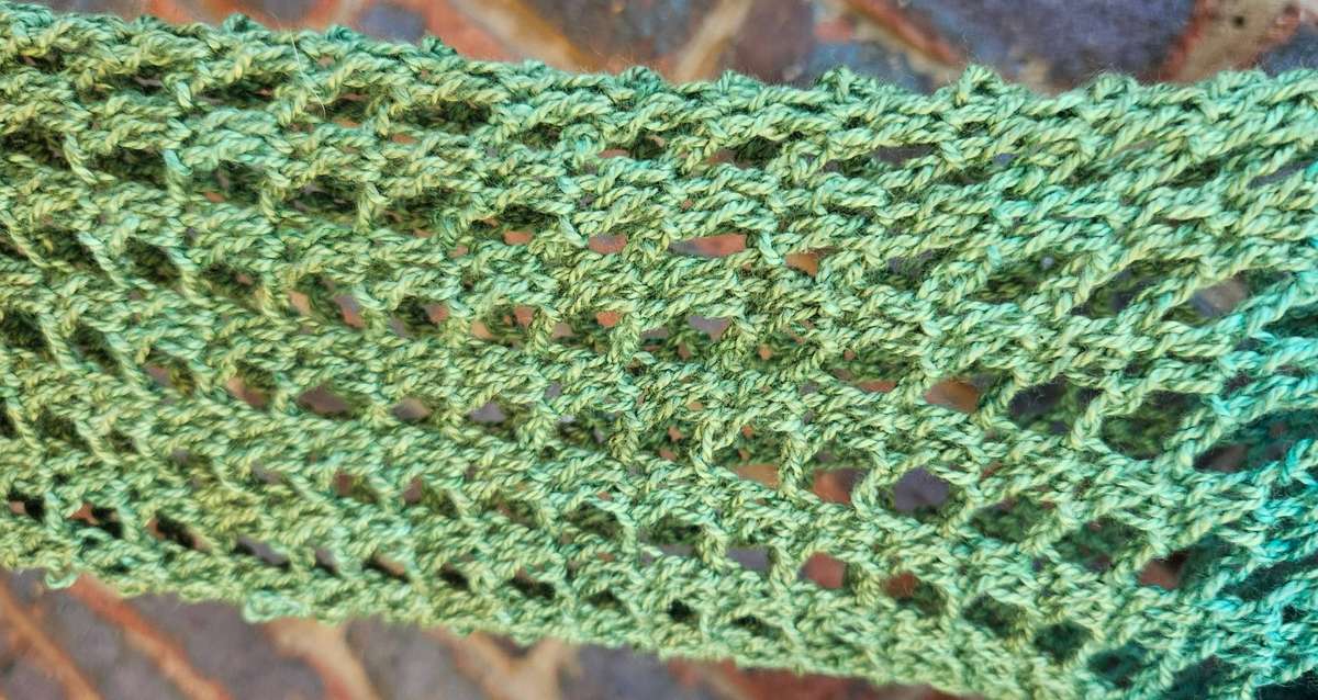 New handmade crochet fine, lightweight cotton crochet top