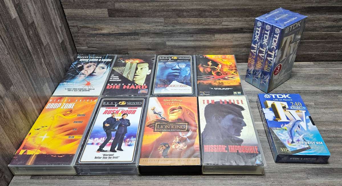 VHS lot
