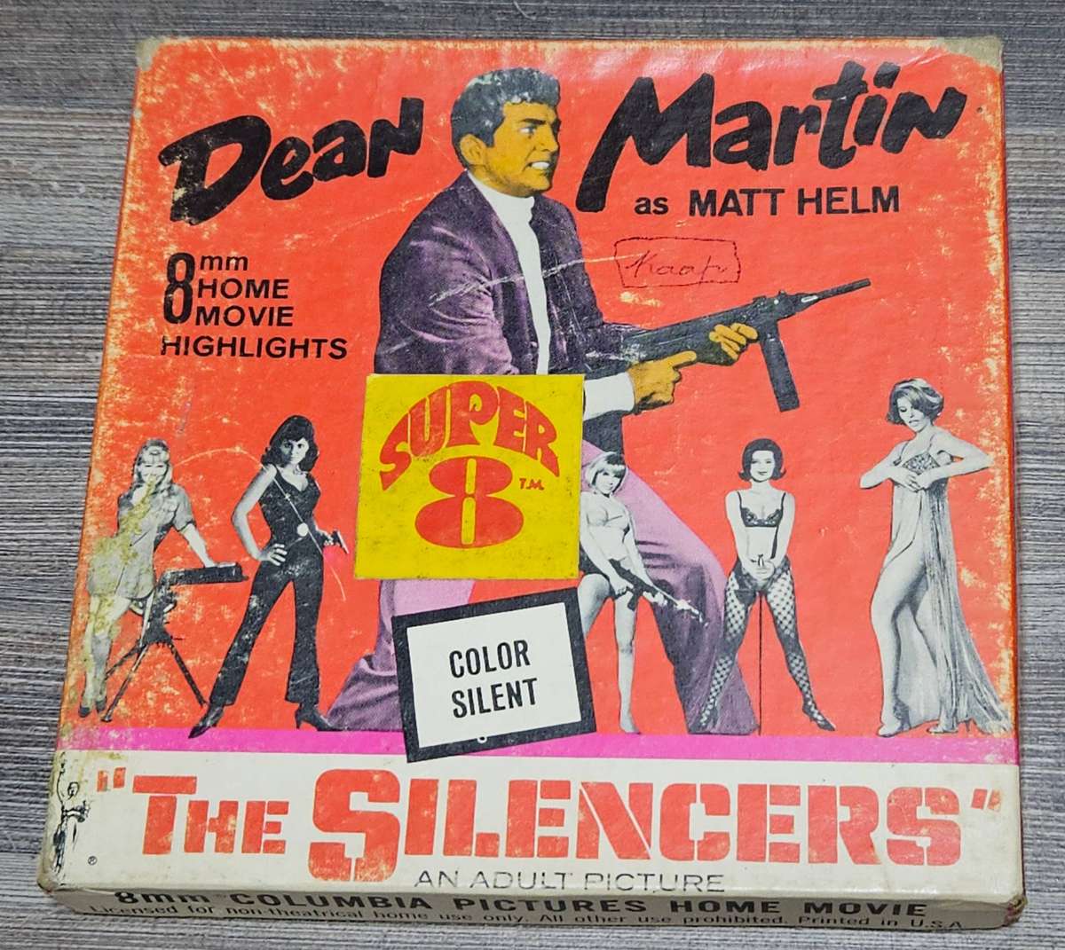 2X vintage reel to reel movies