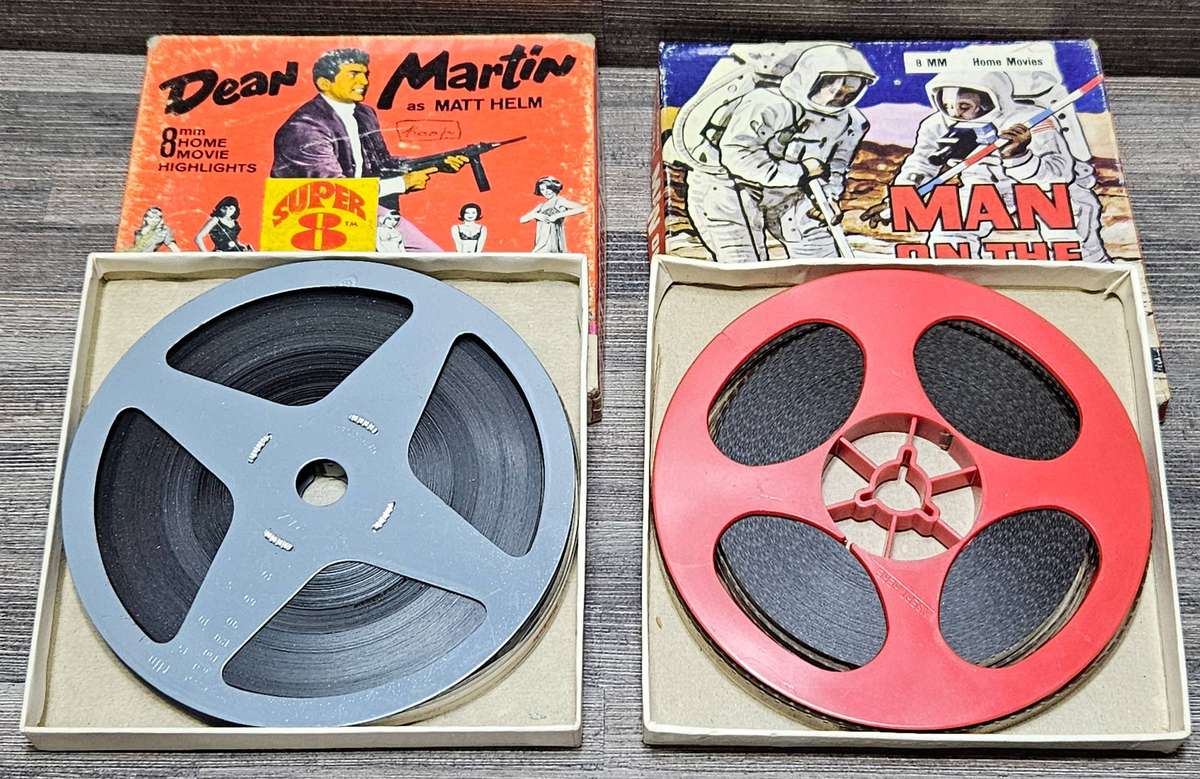 2X vintage reel to reel movies