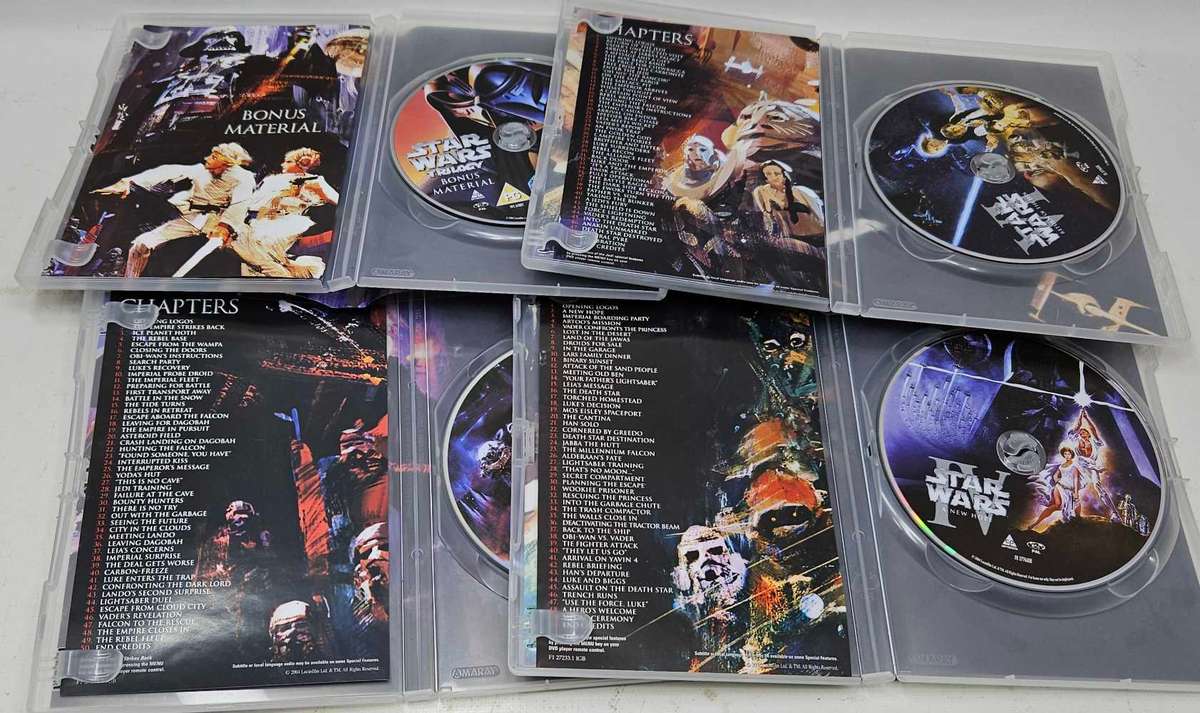Star Wars Trilogy DVD box set
