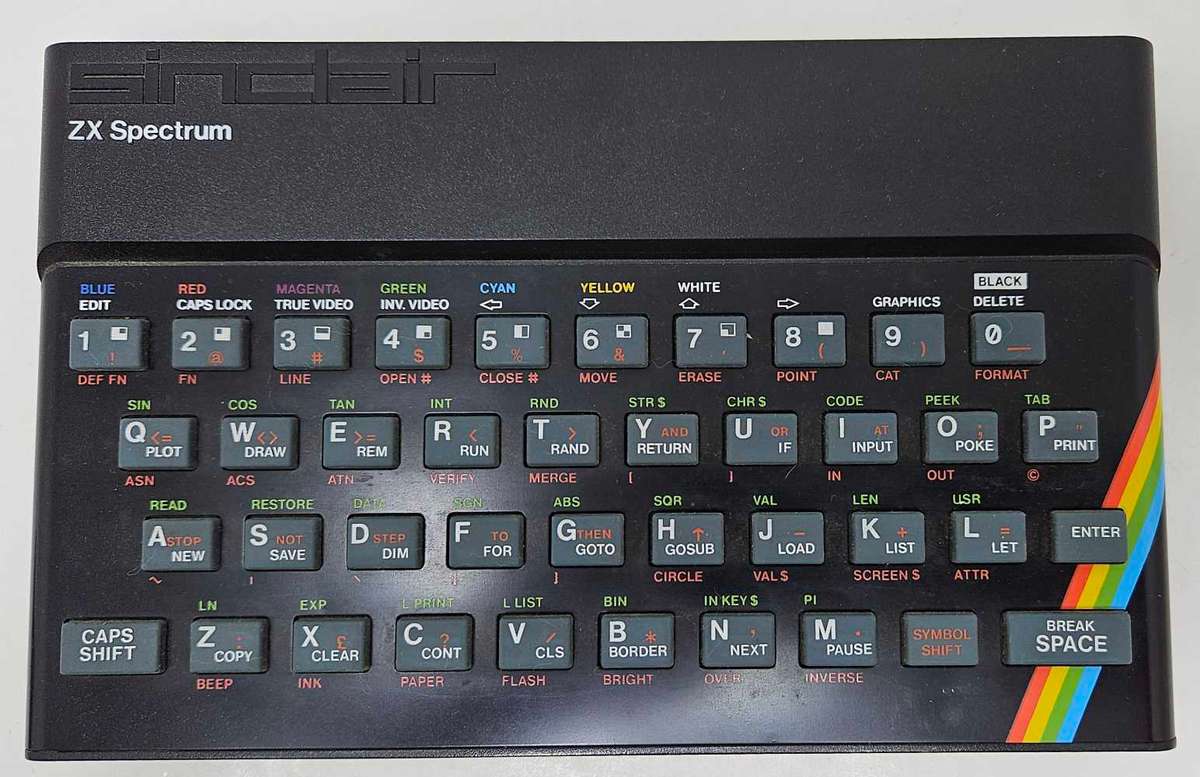 ZX Spectrum keyboard, excellent condition but untested
