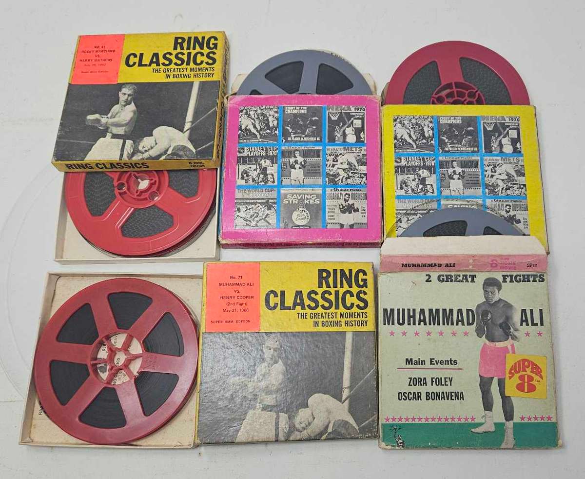 Collectible 8mm Boxing Films - Excellent condition