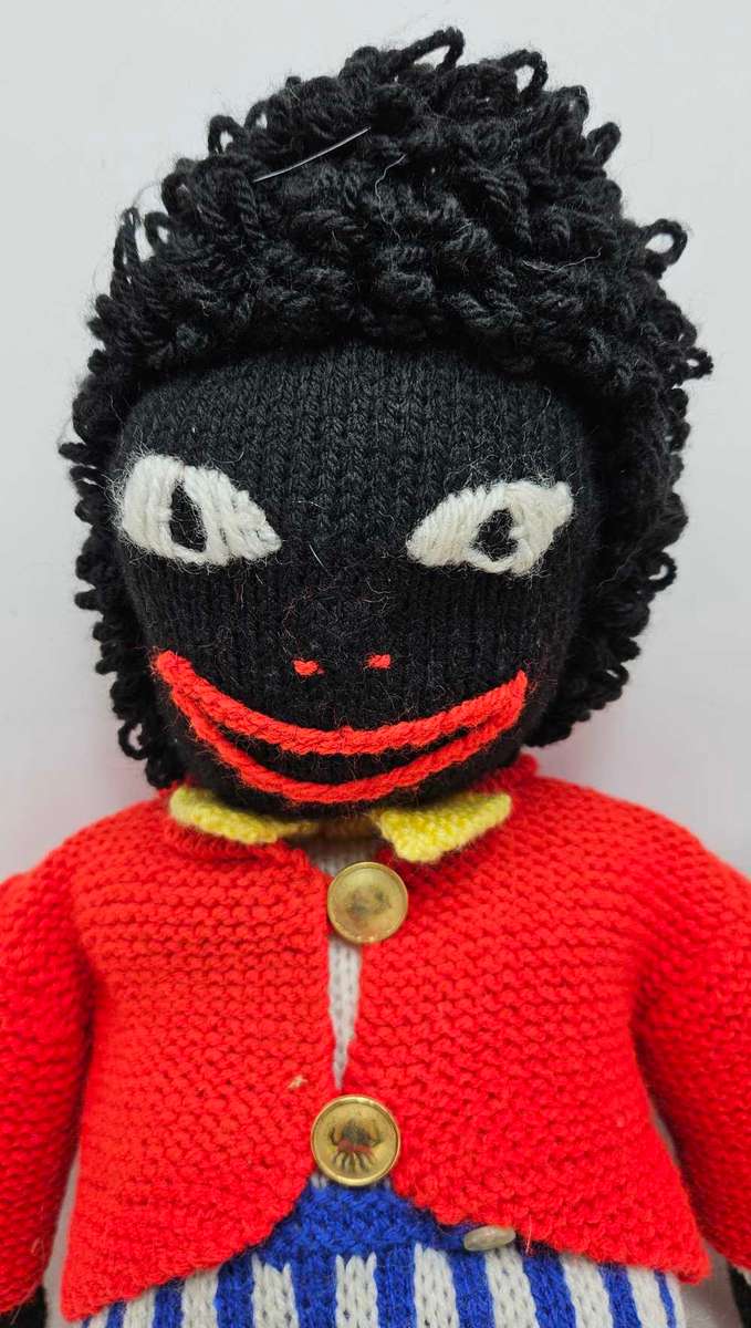 2X vintage knitted dolls