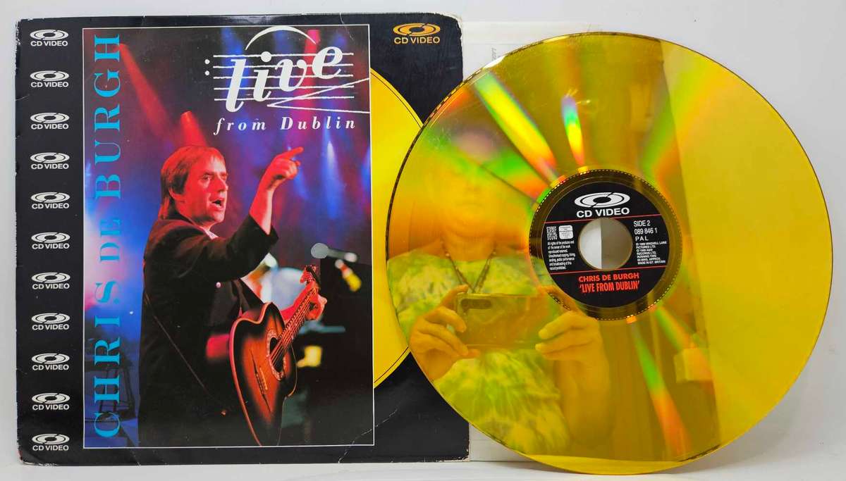Chris de Burgh - Live from Dublin - Gold Laser Disc