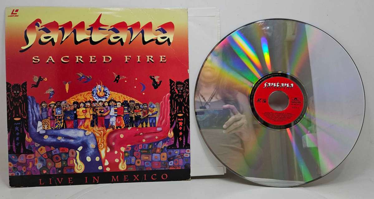 Santana - Sacred Fire - Laser Disc