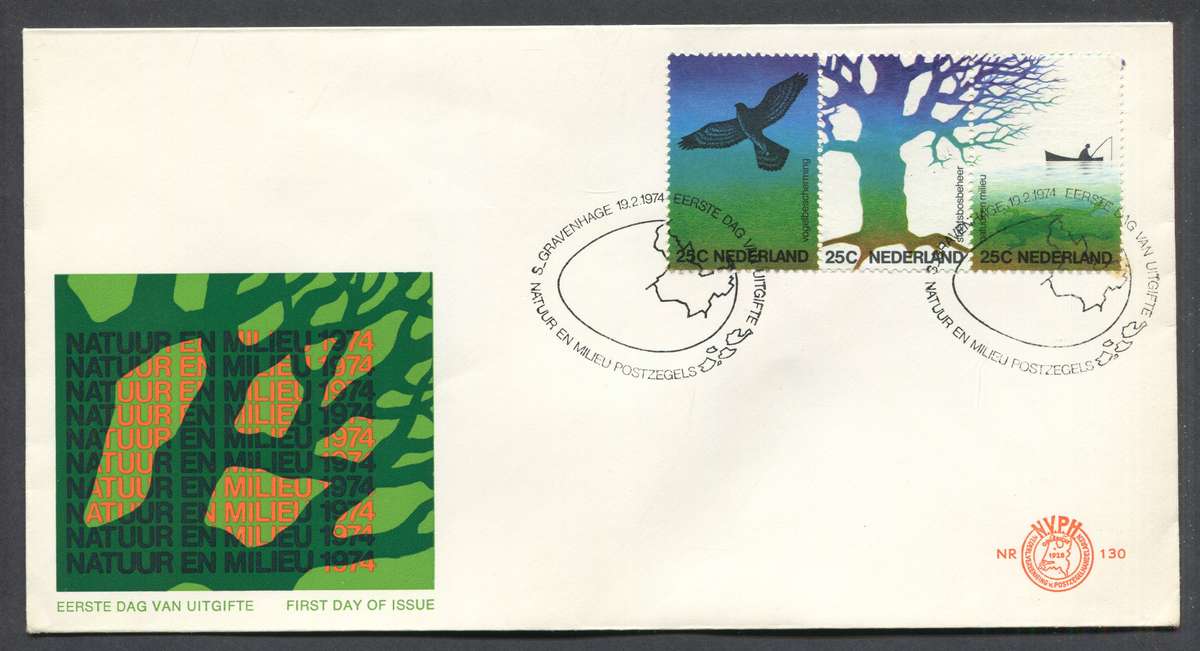 Netherlands - FDC - No 130 - 1974 - Unaddressed