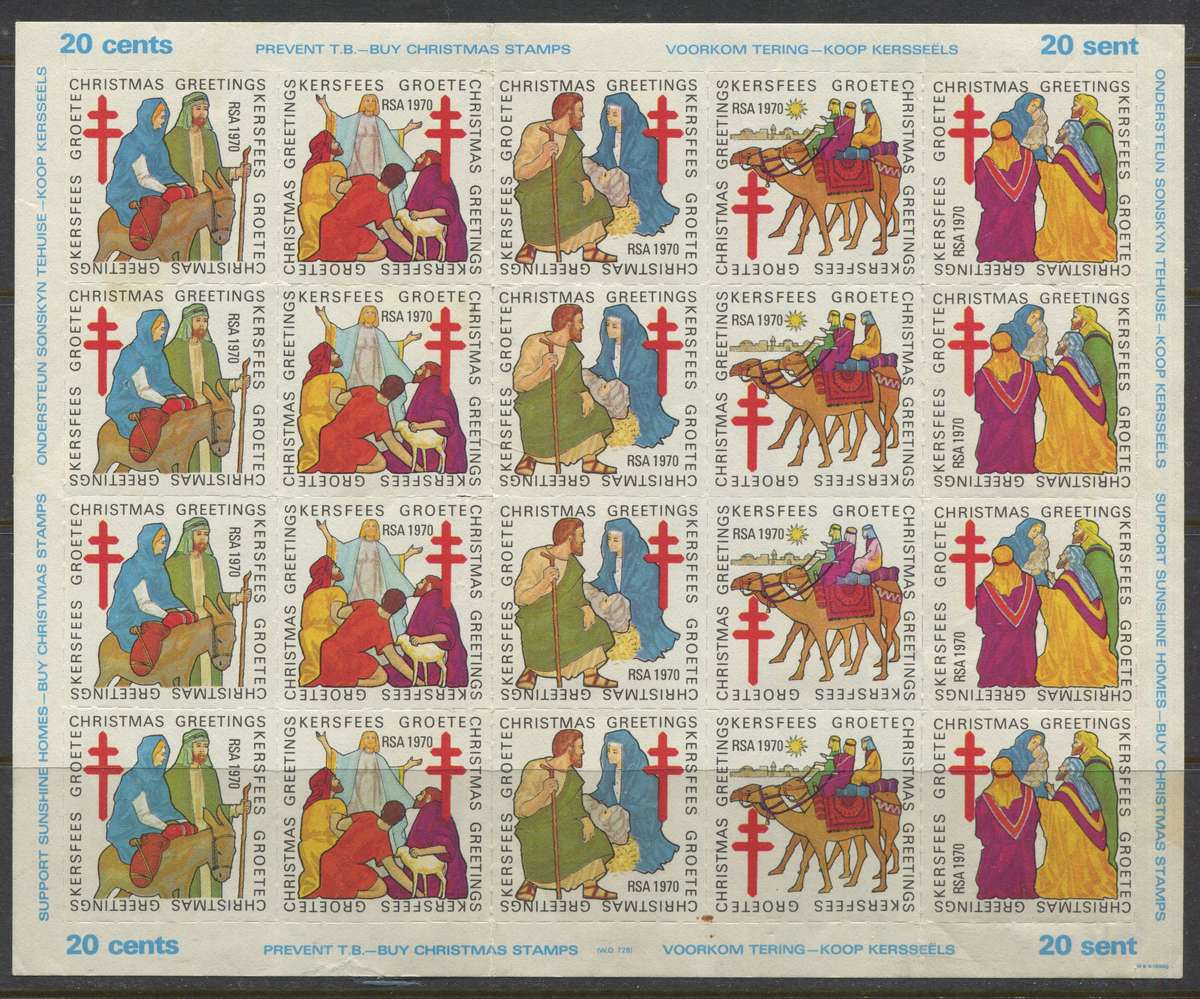 RSA - Christmas Stamps - 1970 - MNH