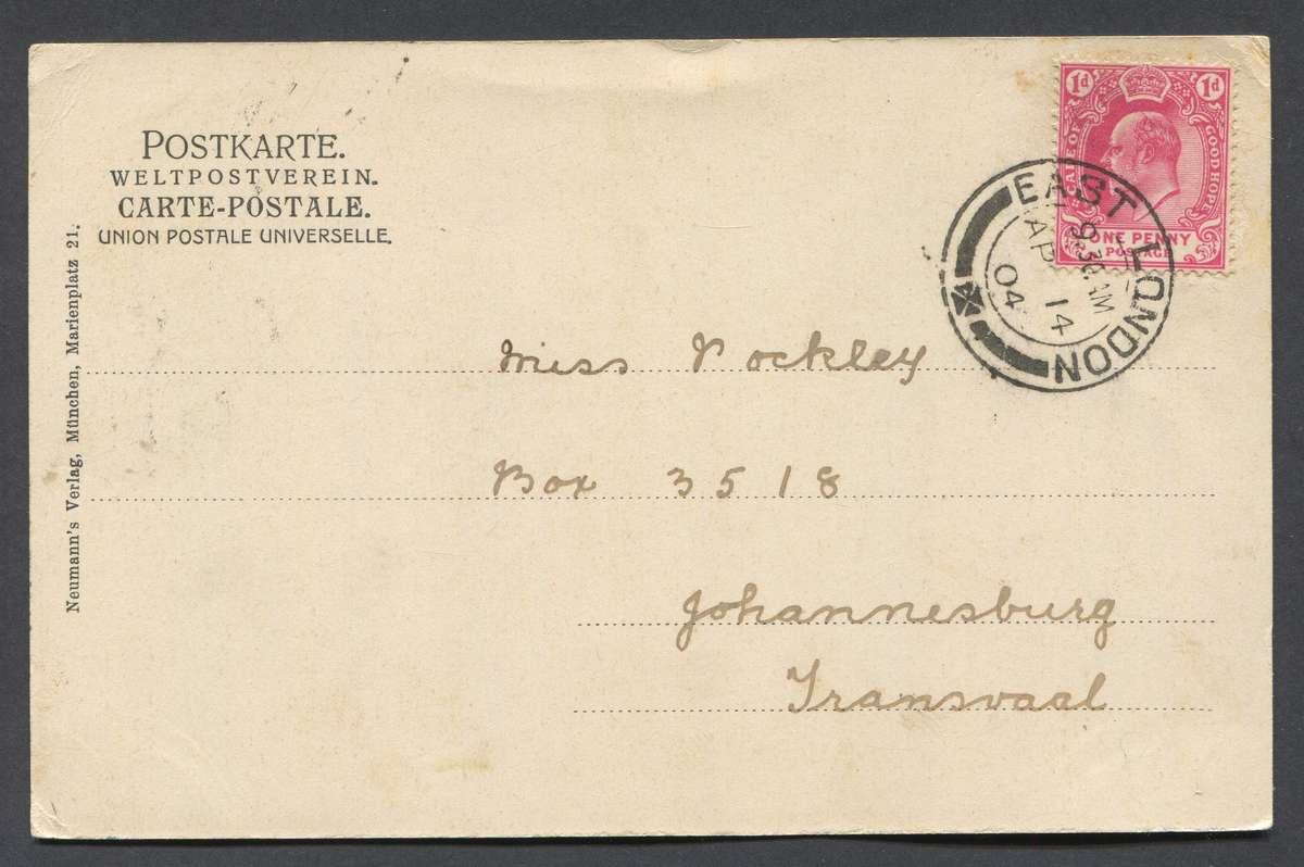 Cape of Good Hope - Post Card