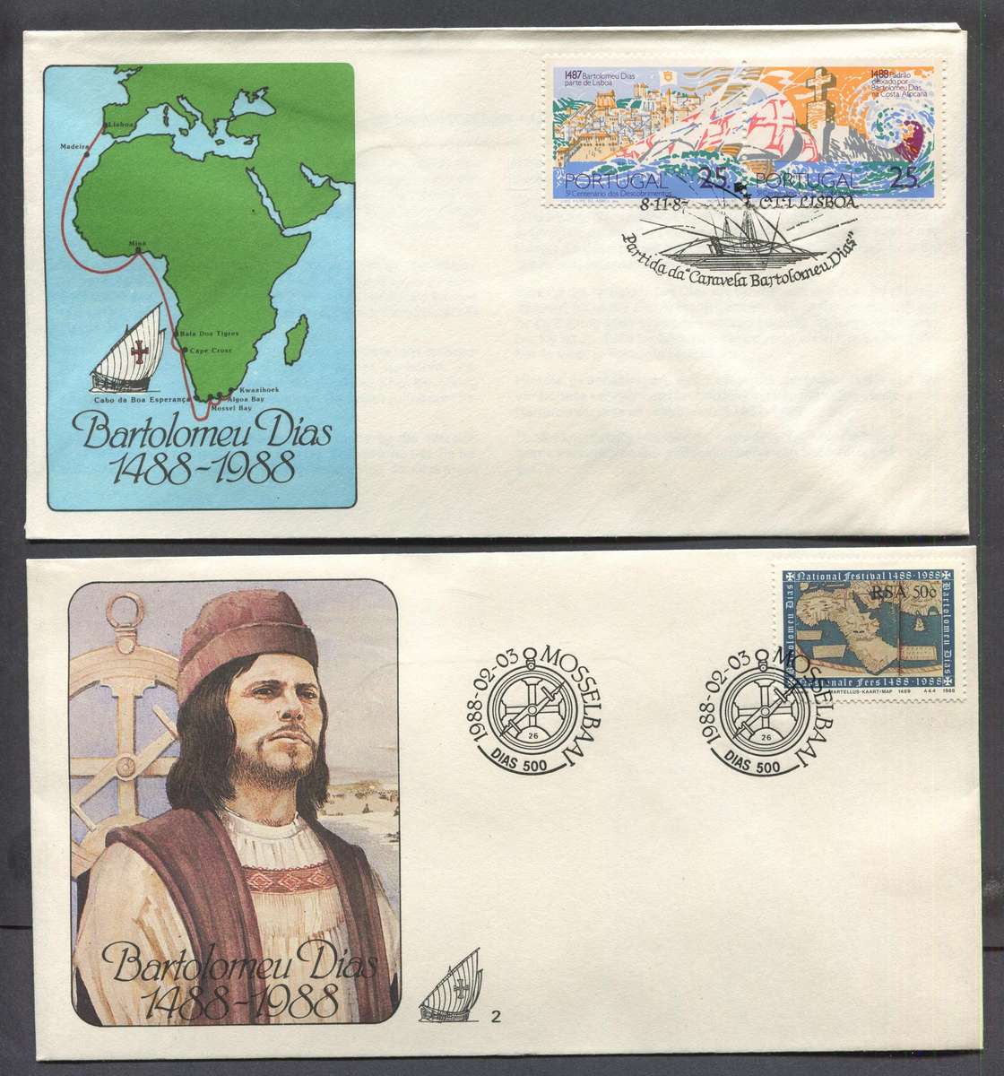 RSA - Set of 5 Covers - 1988