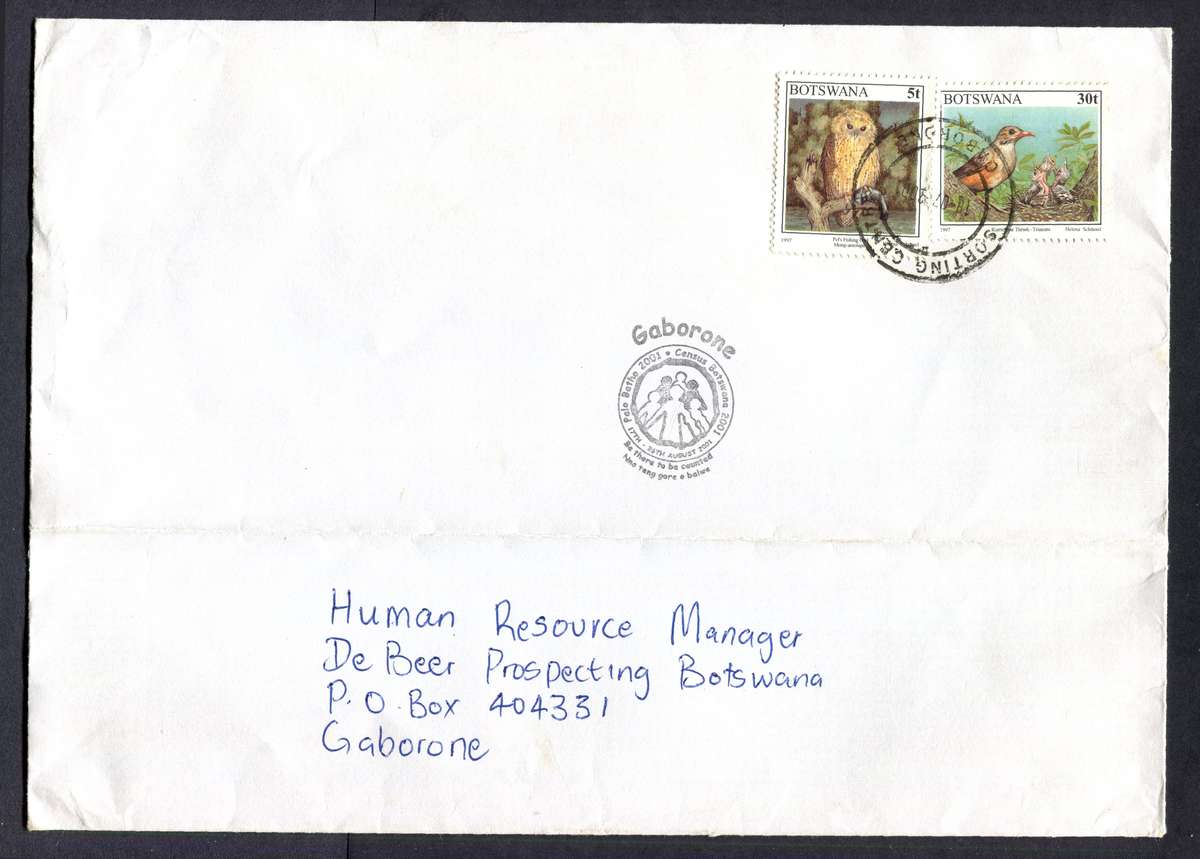Botswana - B5 Size Cover