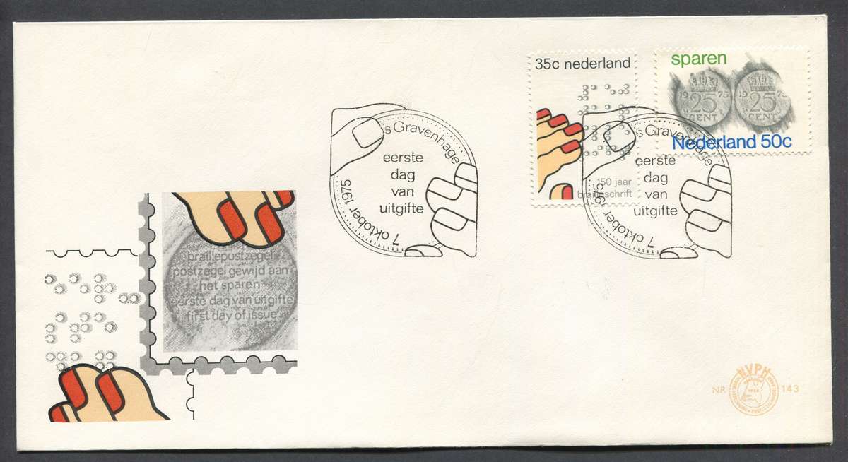 Netherlands - FDC - No 143 - 1975 - Unaddressed