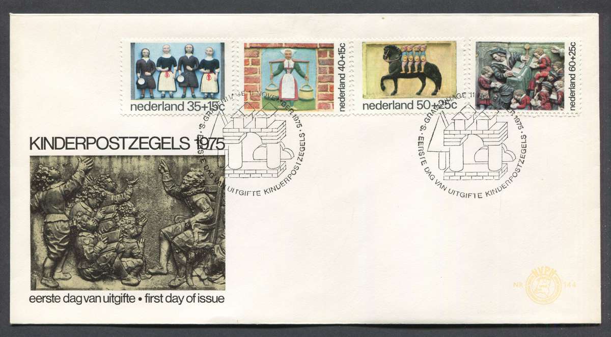 Netherlands - FDC - No 144 - 1975 - Unaddressed