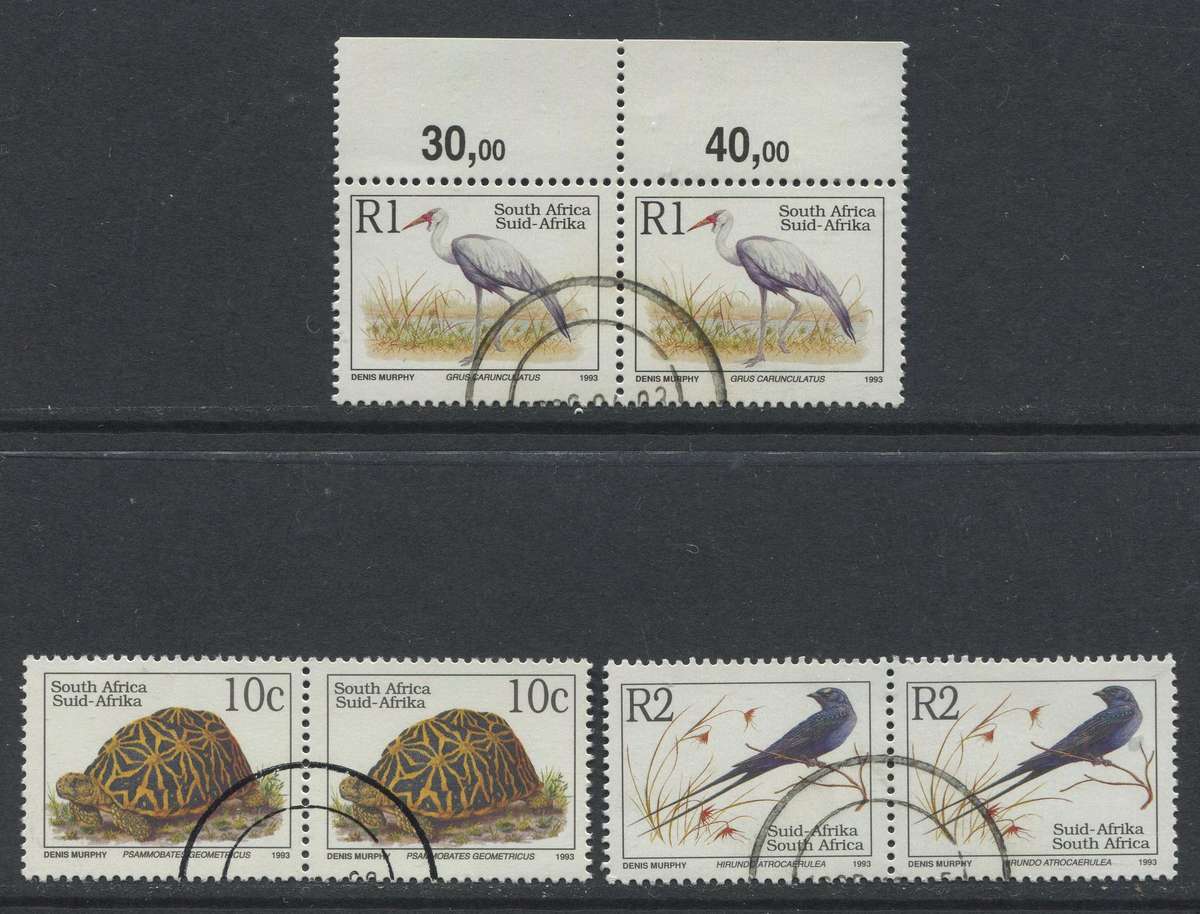 RSA - 3 Pairs - 1993 - Used(CTO)