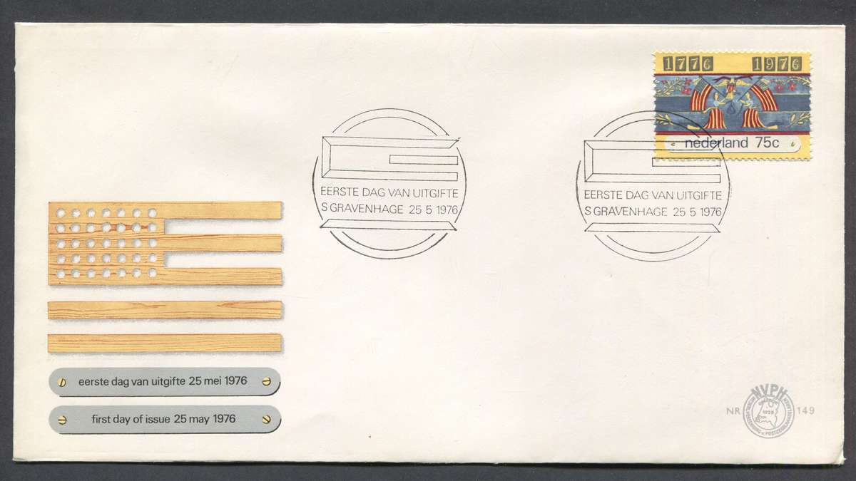 Netherlands - FDC - No 149 - 1976 - Unaddressed
