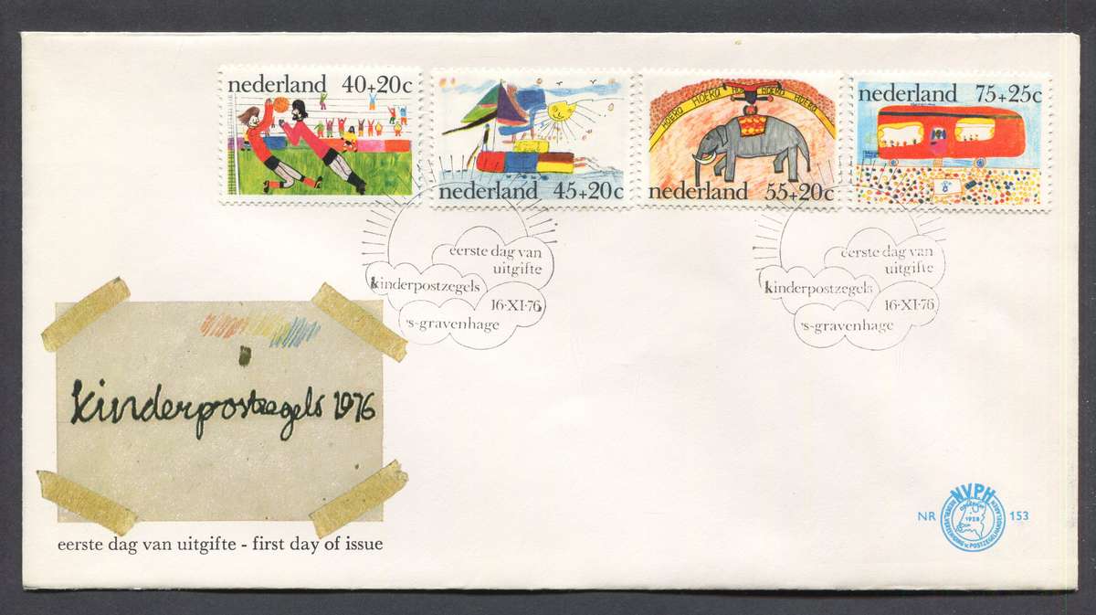 Netherlands - FDC - No 153 - 1976 - Unaddressed