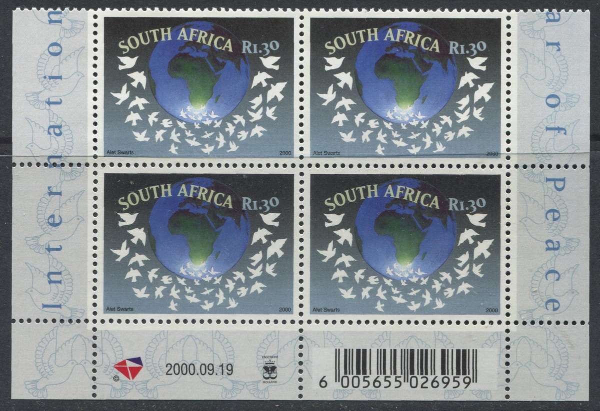 RSA - Block Of 4 - 2000 - MNH