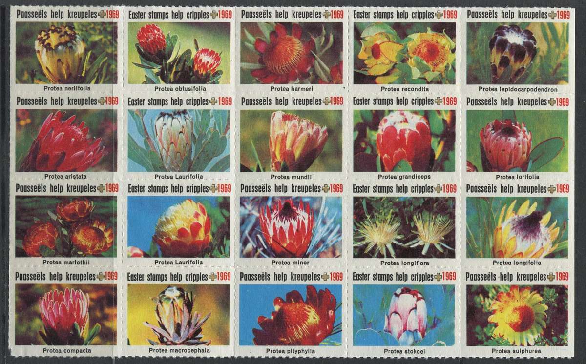 RSA - Cinderella - Easter Stamps - 1969