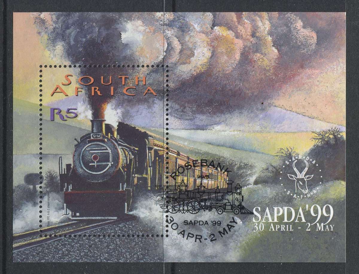 RSA - Miniature Sheet - 1999 - Used(CTO)