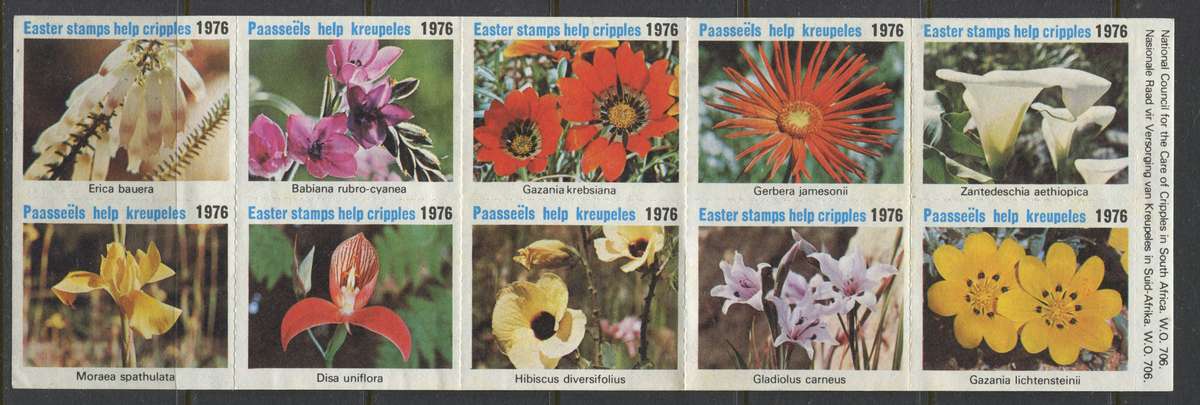 RSA - Easter Stamps - 1976 - MNH